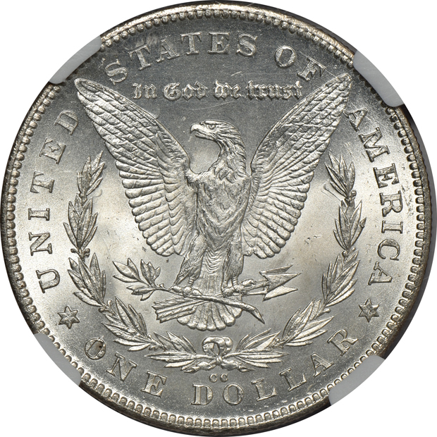 1880-CC Reverse Of 1878 VAM-7 NGC MS-63 CAC