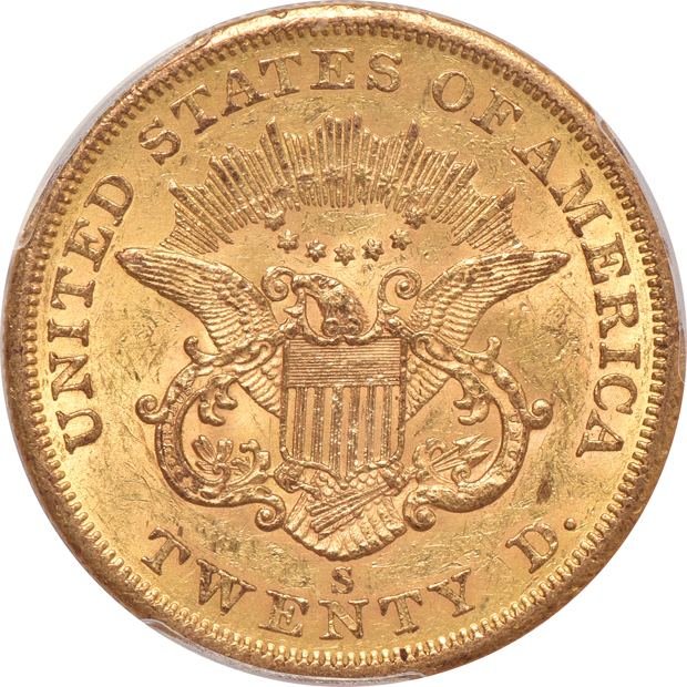 1857-S PCGS MS-61