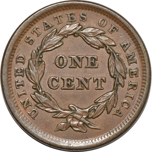 Seven large cents