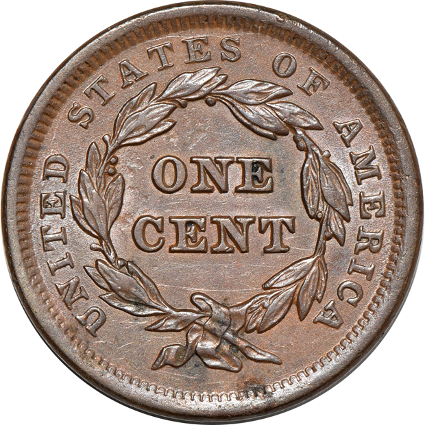 Seven large cents