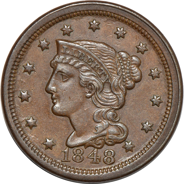 Eleven large cents