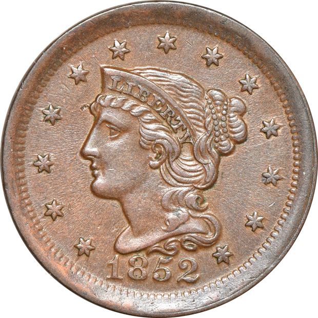 Eleven large cents