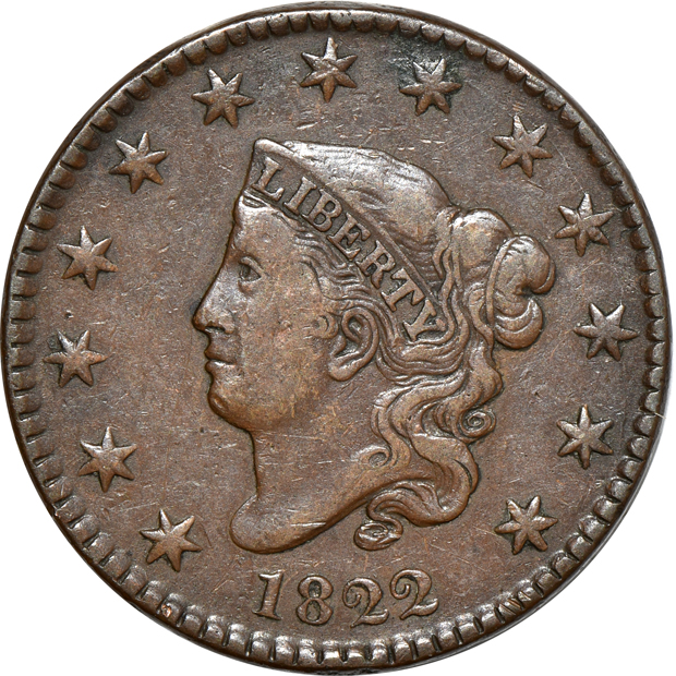 Seventeen large cents