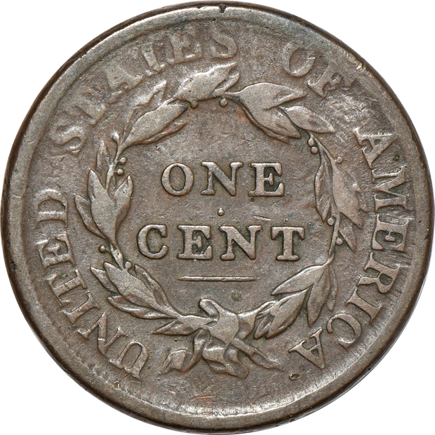 Five large cents