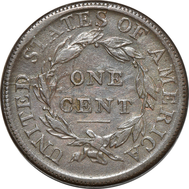Five large cents