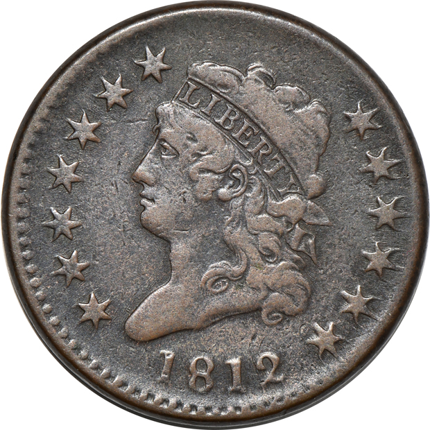Five large cents