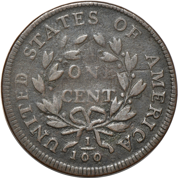 Four large cents