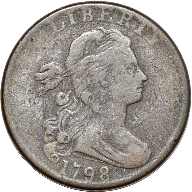 Four large cents