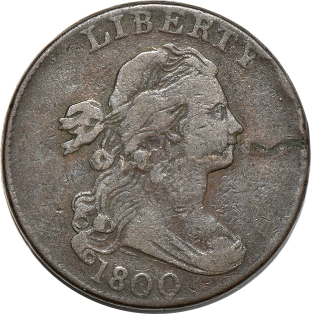 Four large cents