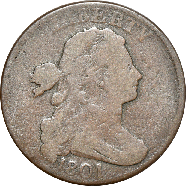 Four large cents