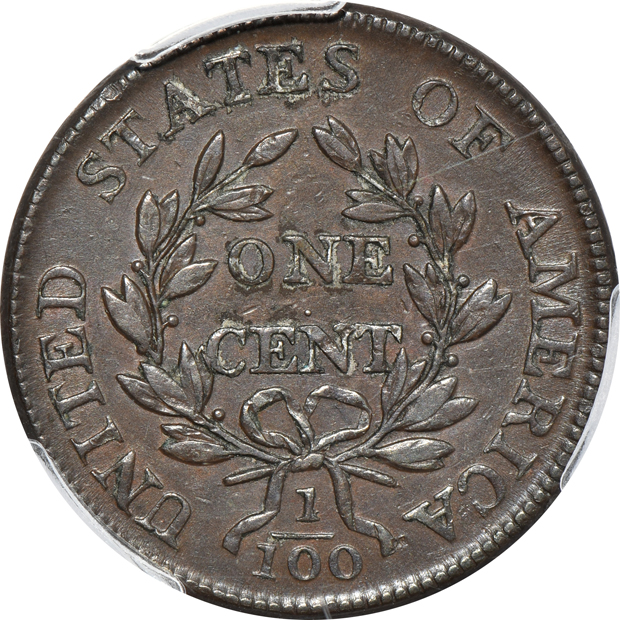 1807 Large Fraction PCGS XF details/scratch