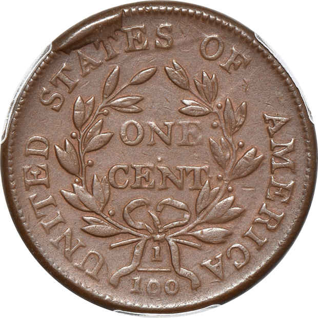 1823/2 PCGS XF detail/corrosion removed