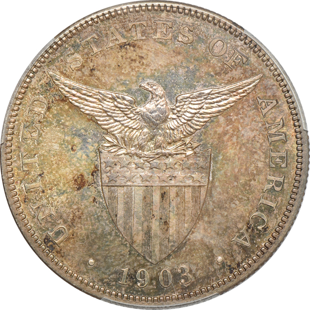 Philippines - 1903 peso - PCGS PR-64
