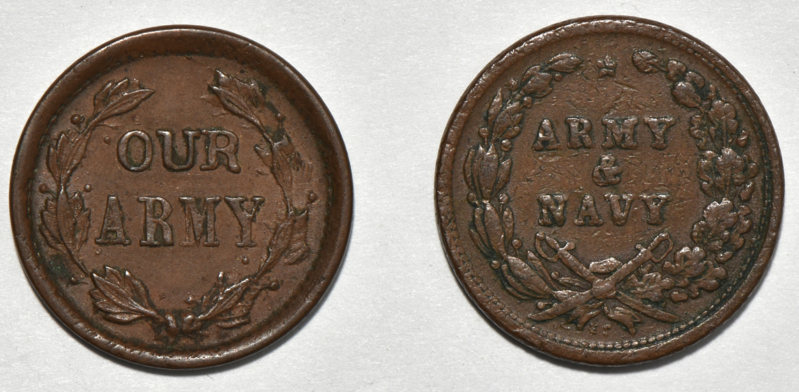 Group of 106 various tokens