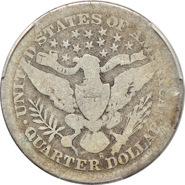 1896-S PCGS About Good-3 CAC