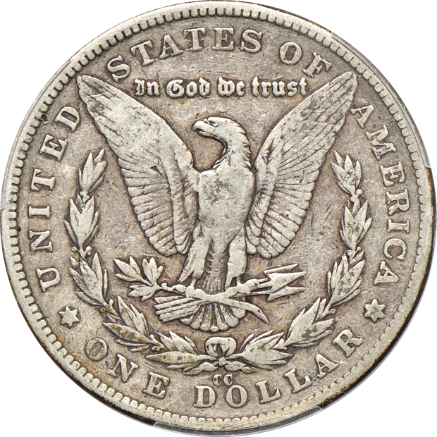 1889-CC PCGS F-15 CAC