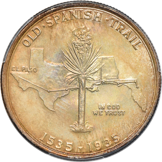 1935 Spanish Trail PCGS MS-65 CAC