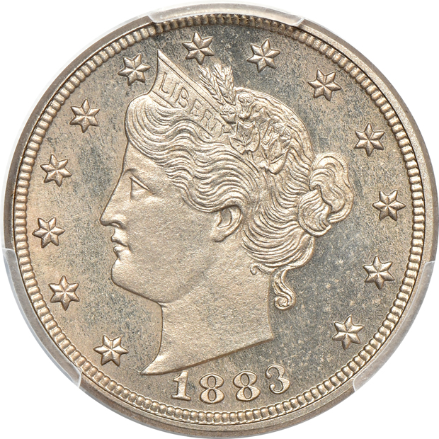1883 With Cents PR-65, and a 1911 PR-63, both PCGS