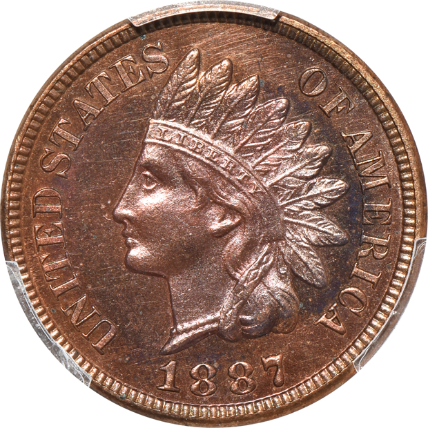 1880 PR-63BN CAC, 1887 PR-62BN CAC, and an 1892 PR-64RD, all PCGS 