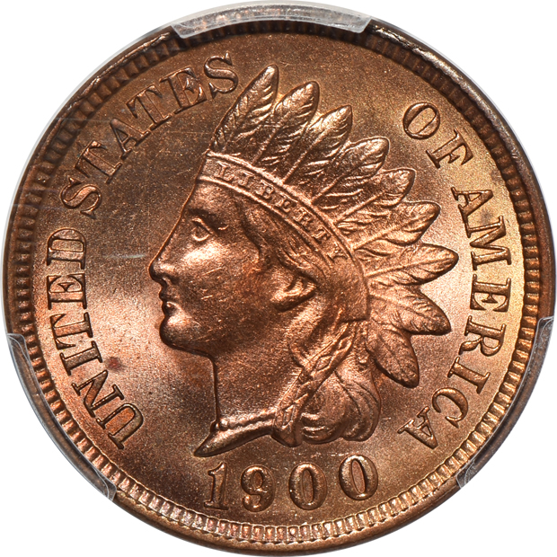1900 MS-64RD, 1902 MS-64RB, and a 1906 MS-64RD, all PCGS CAC