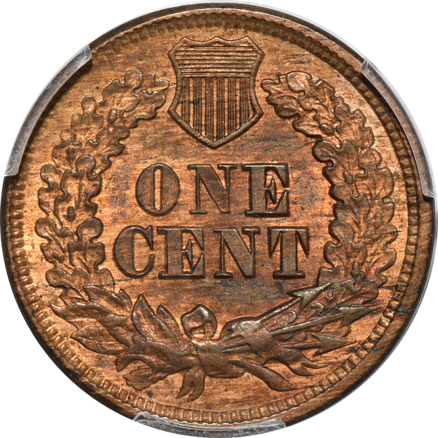 1864 L on Ribbon PCGS MS-63RB