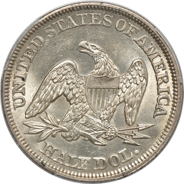 1858 PCGS MS-64 CAC