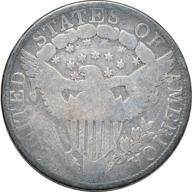 Sixteen early half-dollars
