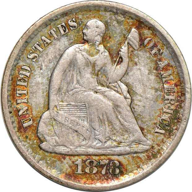 Group of 29 half-dimes