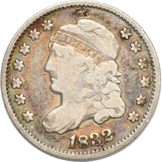 Group of 29 half-dimes
