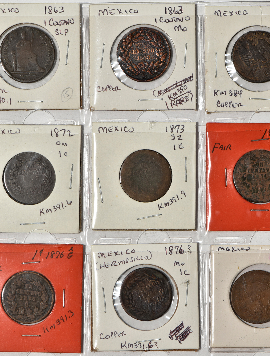 Mexico - Over 260 coins