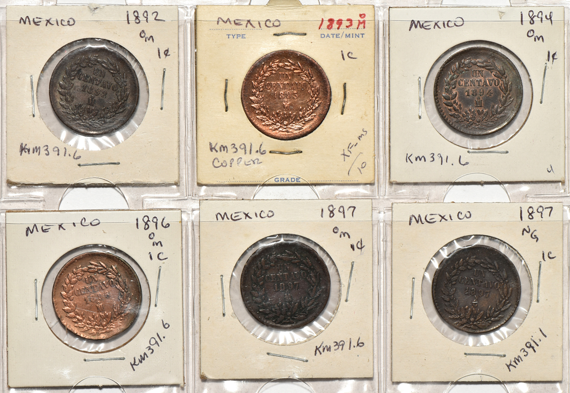 Mexico - Over 260 coins