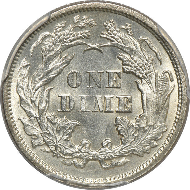 1874 Arrows PCGS MS-63