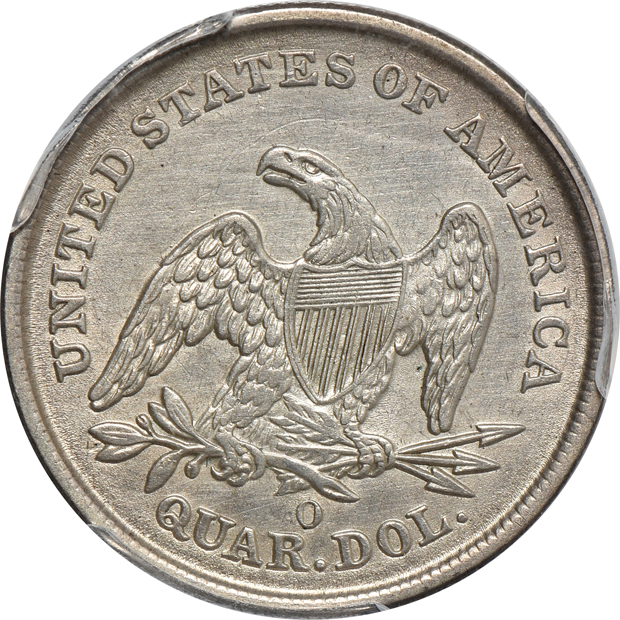 1840-O No Drapery PCGS AU details/cleaned