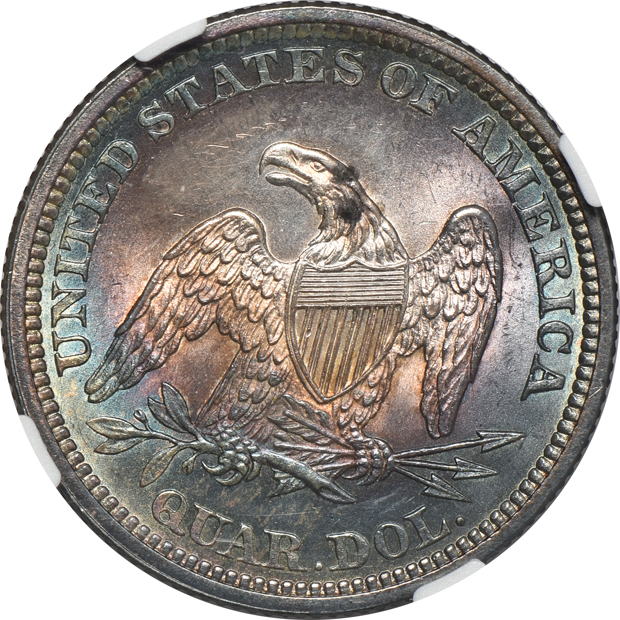 1862 NGC MS-64