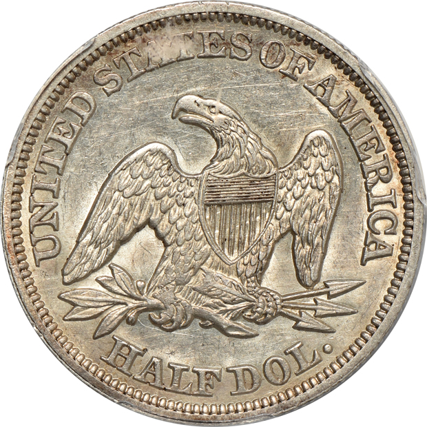 1855 Arrows PCGS AU-55