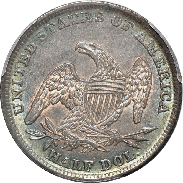 1838 Reeded Edge PCGS MS-62
