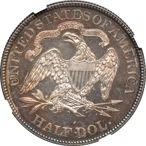 1873 No Arrows, Closed 3 NGC PR-65 CAMEO