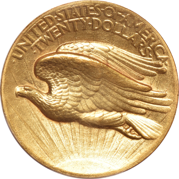 1907 High Relief-Wire Rim PCGS AU-55