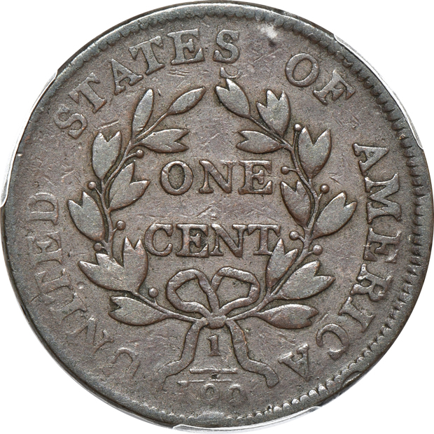 1803 No Stems PCGS F-12