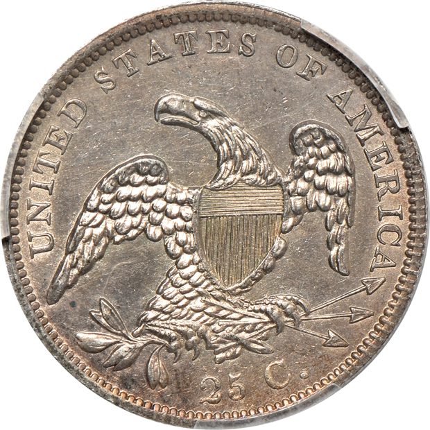 1837 PCGS UNC details/cleaned
