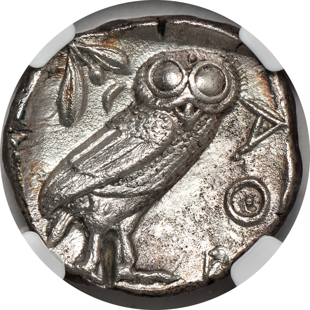 Ancient Greece - Attica, Athens - 440-404 BC tetradrachm - NGC MS