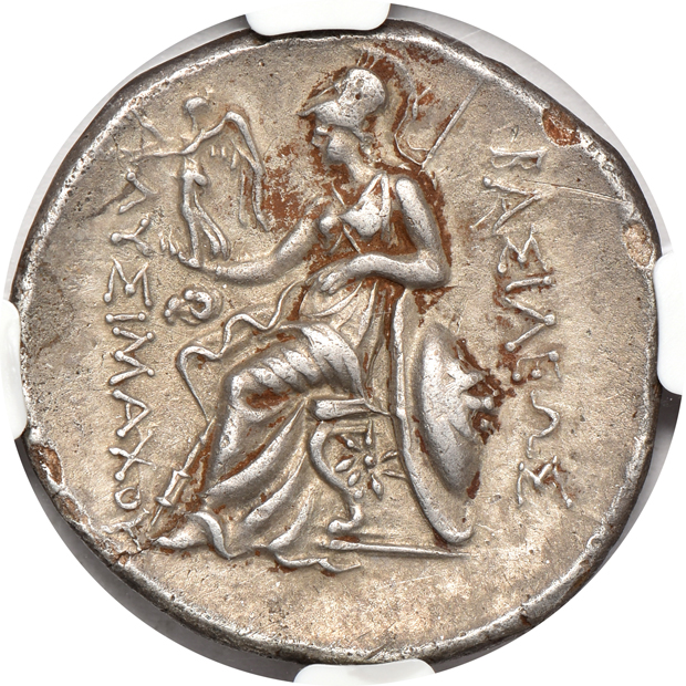 Ancient Greece - Kingdom of Thrace - 305-281 BC tetradrachm - NGC XF