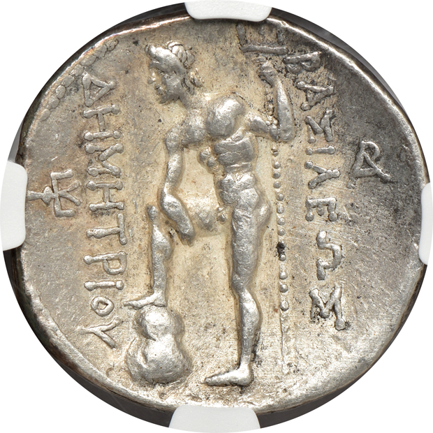 Ancient Greece - Kingdom of Macedon - 306-283 BC Tetradrachm - NGC XF