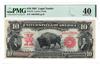 1901 $10 Bison Fr# 115 - PMG XF-40