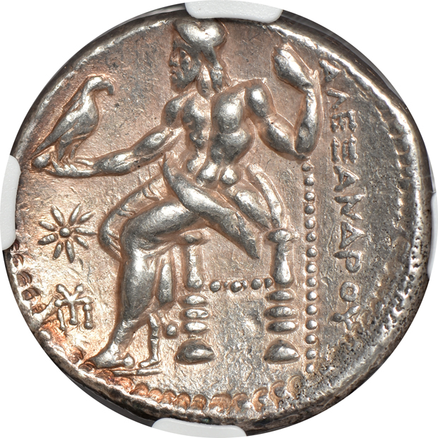 Ancient Greece - Kingdom of Macedon - 336-323 BC tetradrachm - NGC Ch VF