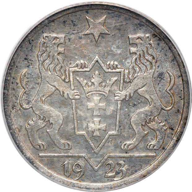 Danzig - 1923 gulden - PCGS PR-61