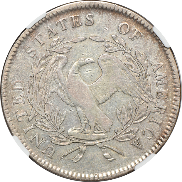 1795 3 Leaves NGC VF details/cleaned
