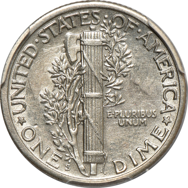 1926-S PCGS AU details/cleaned