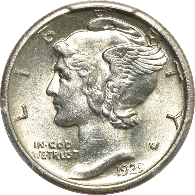 1923-S and 1925-S, both PCGS UNC details/cleaned