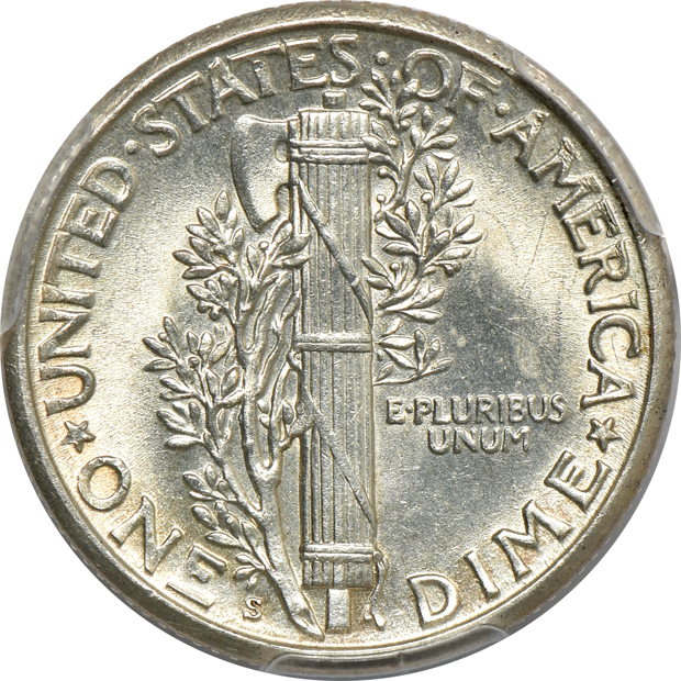 1923-S and 1925-S, both PCGS UNC details/cleaned